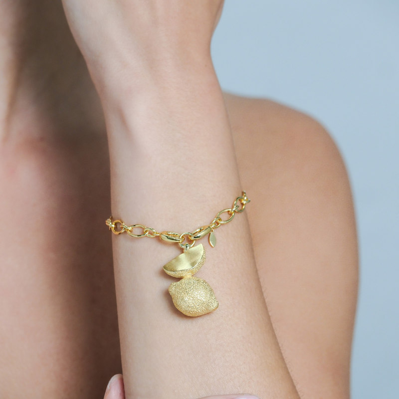 Thumbnail of Citrus Chain Bracelet - Gold image