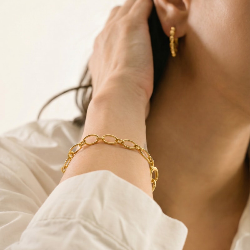 Thumbnail of Citrus Chain Bracelet - Gold image