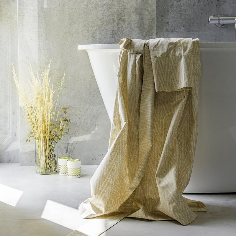 Thumbnail of Classic Cotton Sateen Bathrobe - Twist Gold image