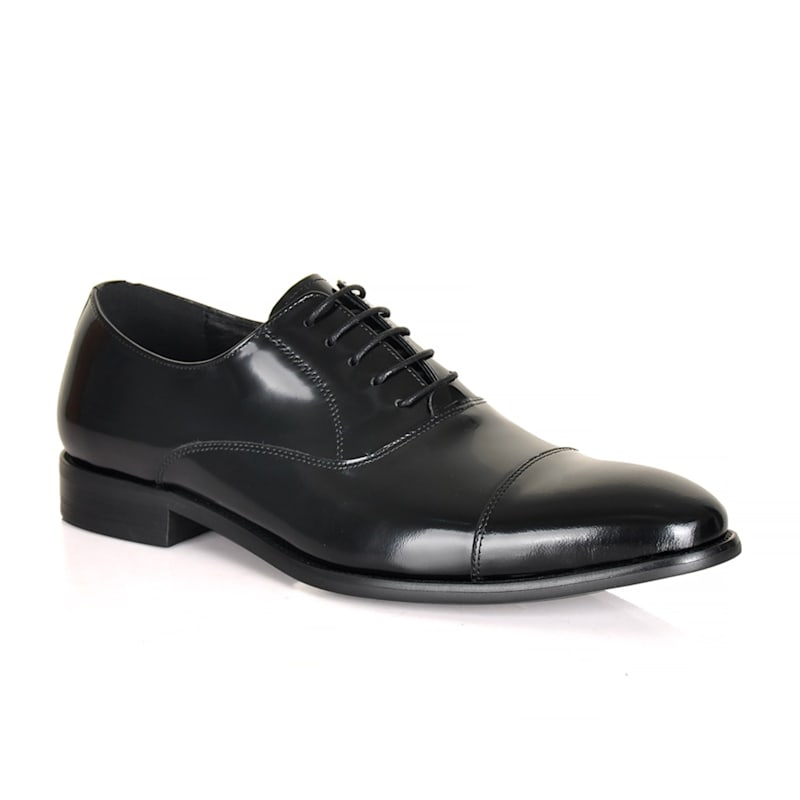 Classic Formal Leather Shoe Black by DAVID WEJ