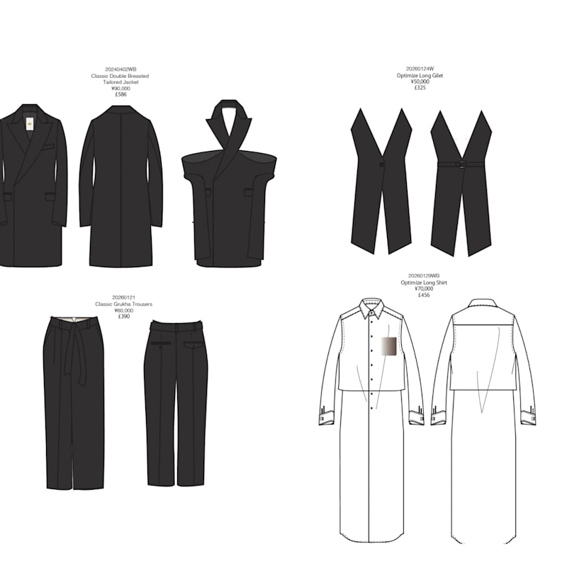Thumbnail of Classic Double Breasted Tailored Coat image