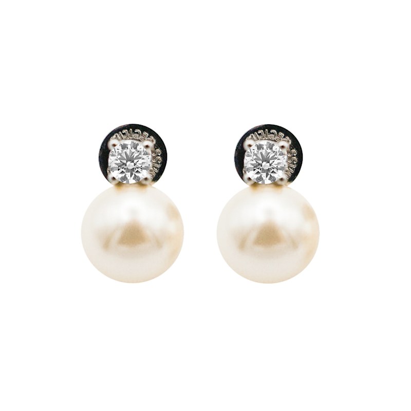 Thumbnail of Classic Pearl Ear Studs image