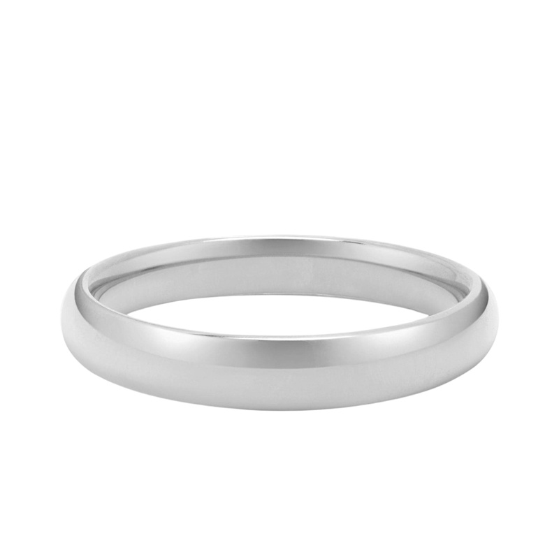 Thumbnail of Classic 12Mm Round Bangle In Silver image