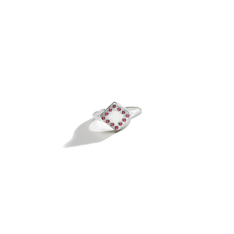 Thumbnail of Classic Signet Ring / Ruby image