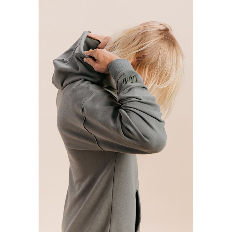 Men's Classic Softcore Hoodie In Sage | Ocio Leisurewear | Wolf & Badger