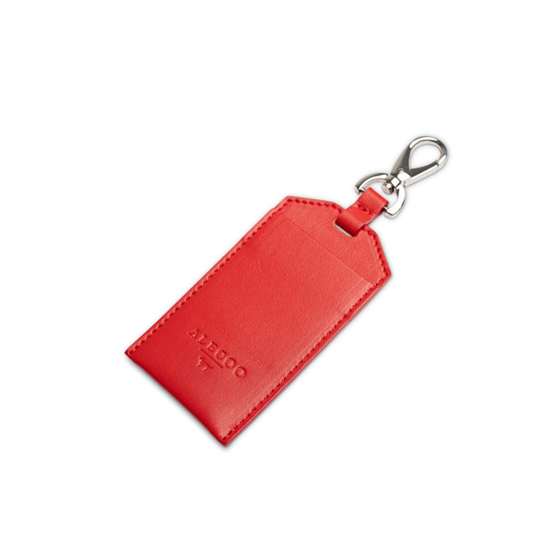 Thumbnail of Classy Poop Bag Holder Red - Silver image
