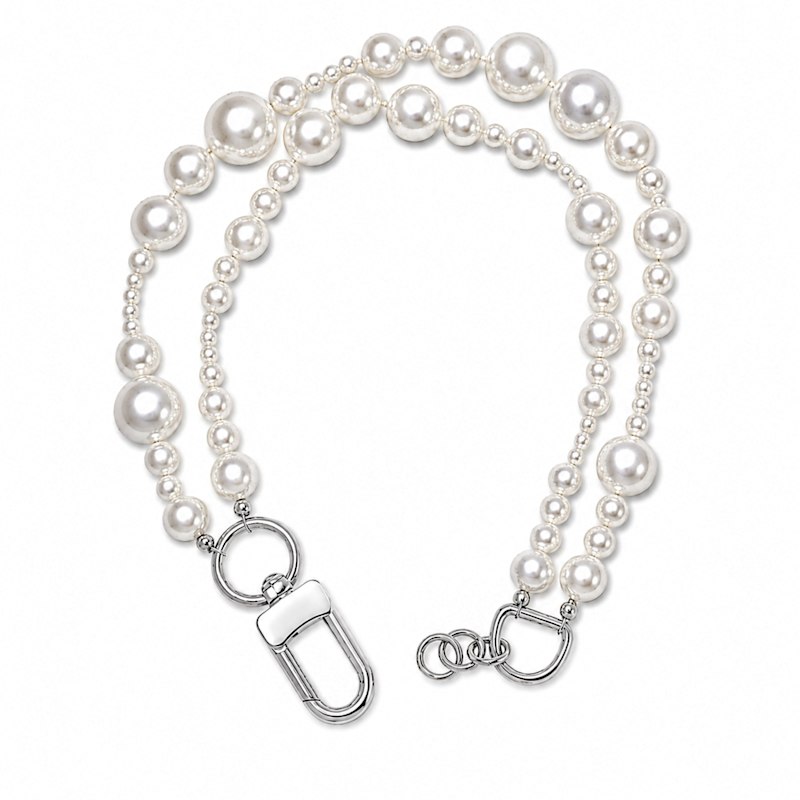 Thumbnail of Cluster Double Strand Pearl Necklace image