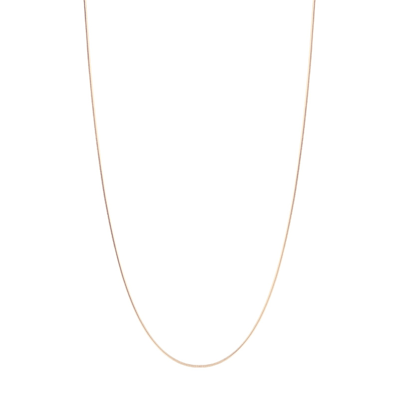 Thumbnail of Itallian Fine Sterling Silver Chain - Rose Gold image