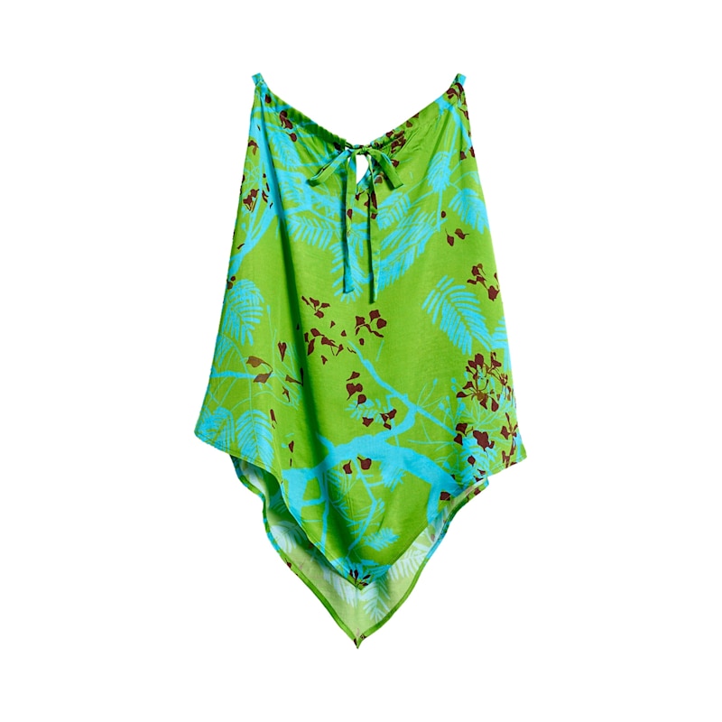Thumbnail of Coco Dream Halter Scarf Top Green image