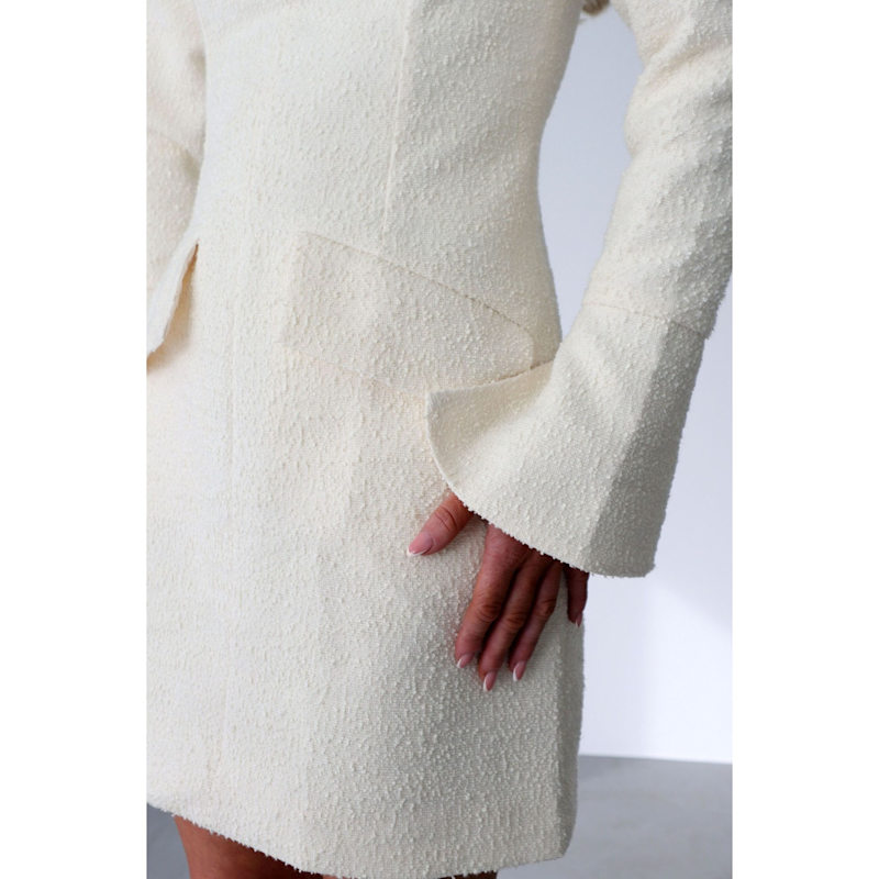 odette long sleeve mini dress Odette Mini Dress Pink Multi