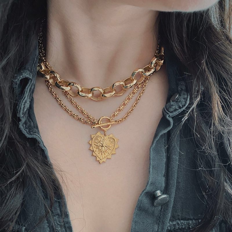 ミュージシャン HYSFORM necklace Hayes Collar Pendant Necklace | Mod + Jo