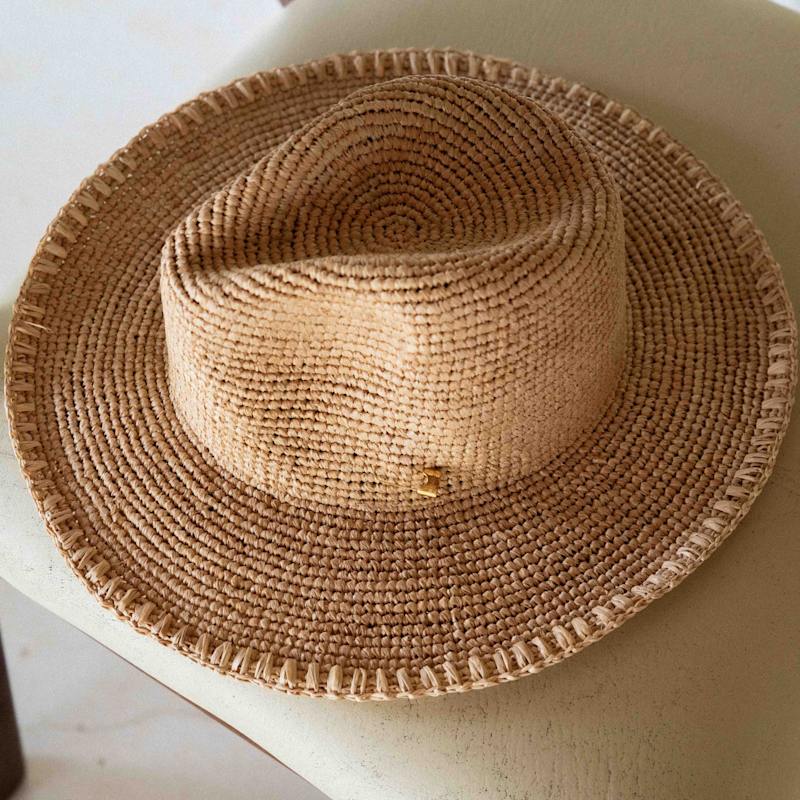 Thumbnail of Colona Natural Straw Fedora Hat image
