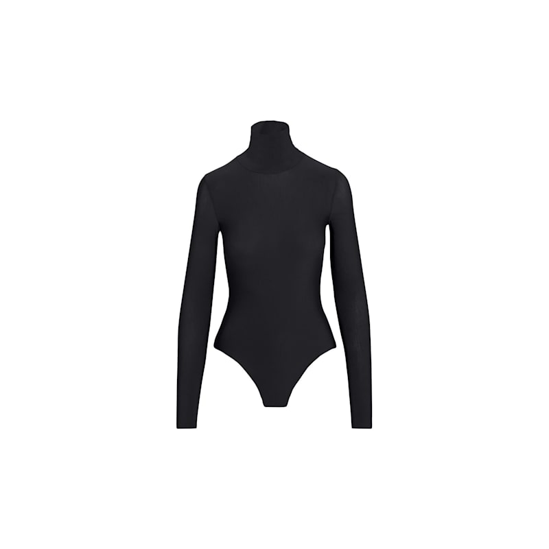Commando Butter Turtleneck Bodysuit, Black BDS103 | Commando