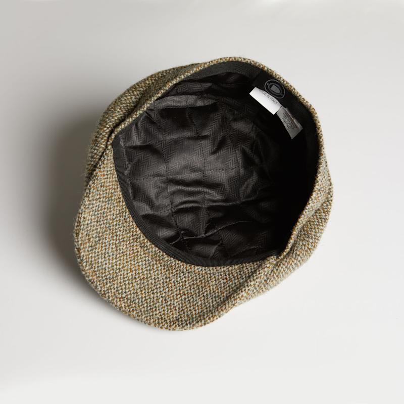 Harris Tweed Flat Cap Henry In Scottish Blue – Harris Tweed Shop