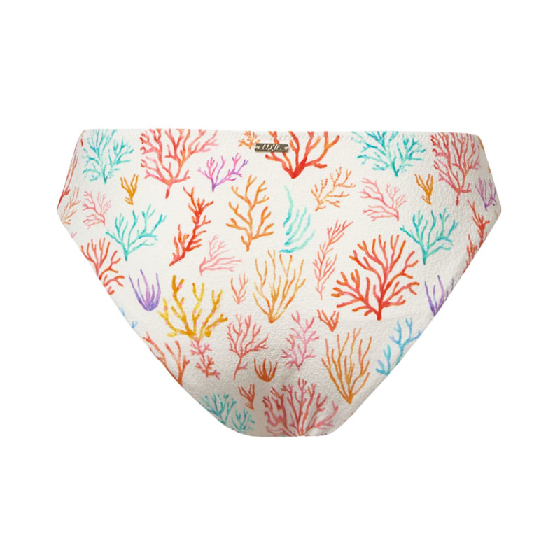 Thumbnail of Coral Print Salinas Bikini Bottom image