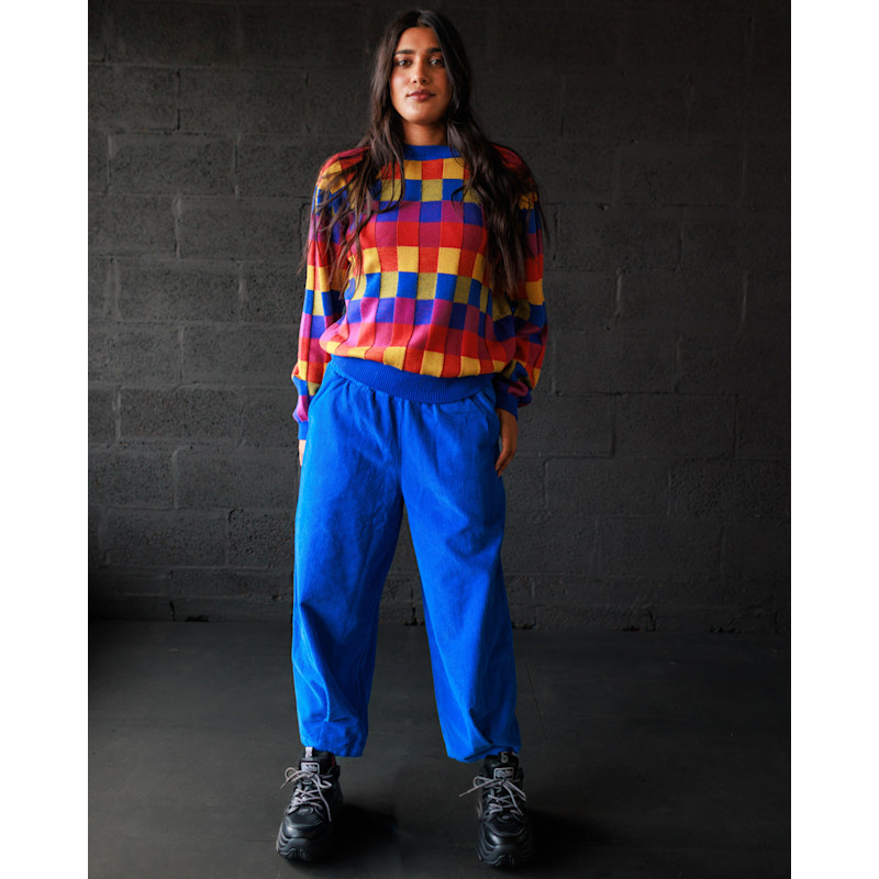 Thumbnail of Cord Pants - Electric Blue image