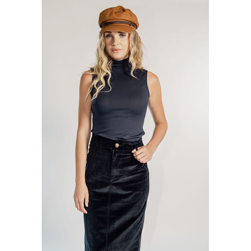 Thumbnail of Corduroy Skirt In Navy image
