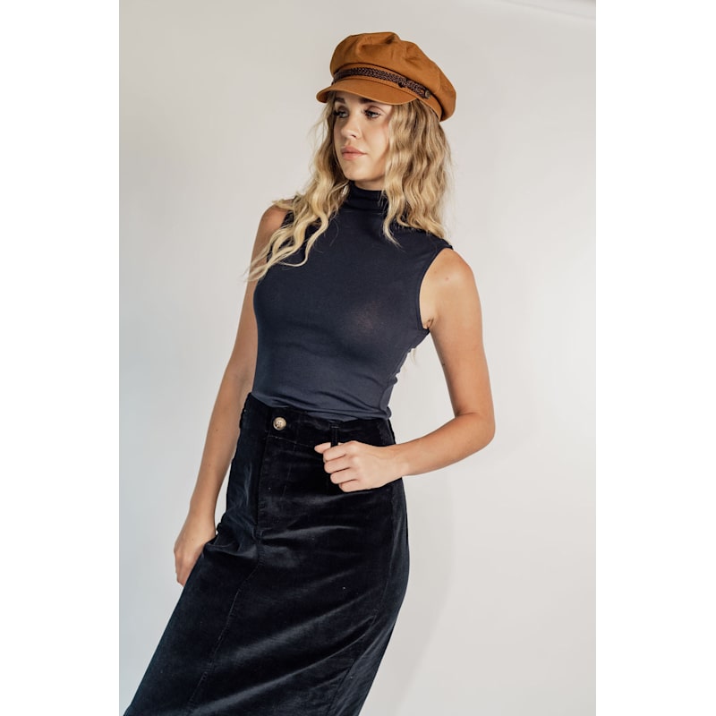 Thumbnail of Corduroy Skirt In Navy image