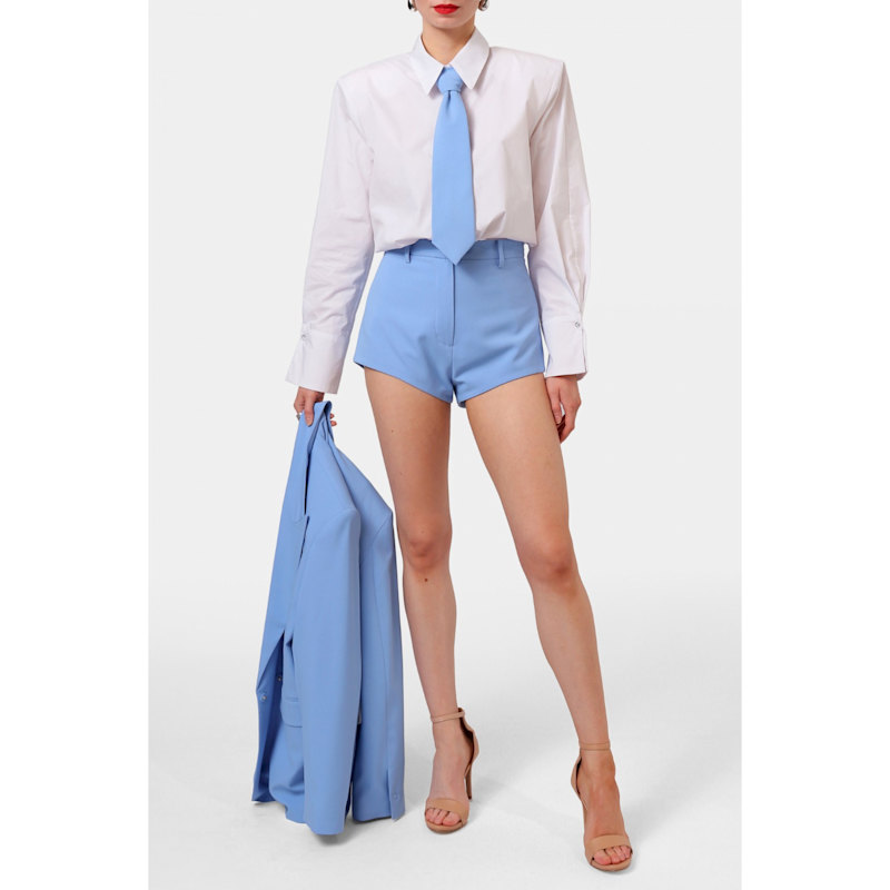 Thumbnail of Cori Blue Microshorts image