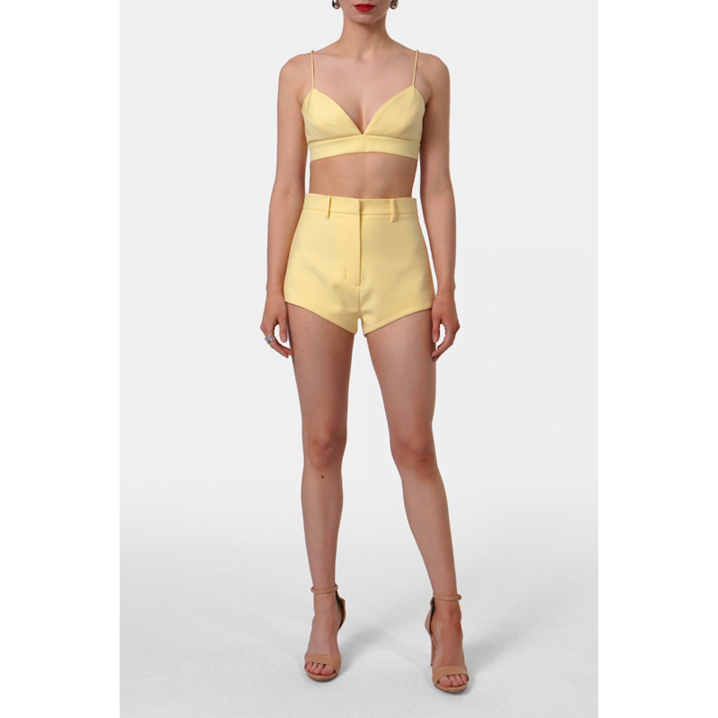 Thumbnail of Asha Butter Yellow Bralette image