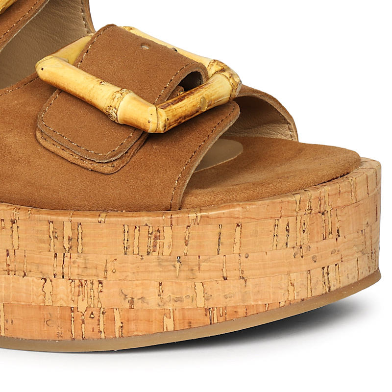 Thumbnail of Corkie - Cognac Sandals image