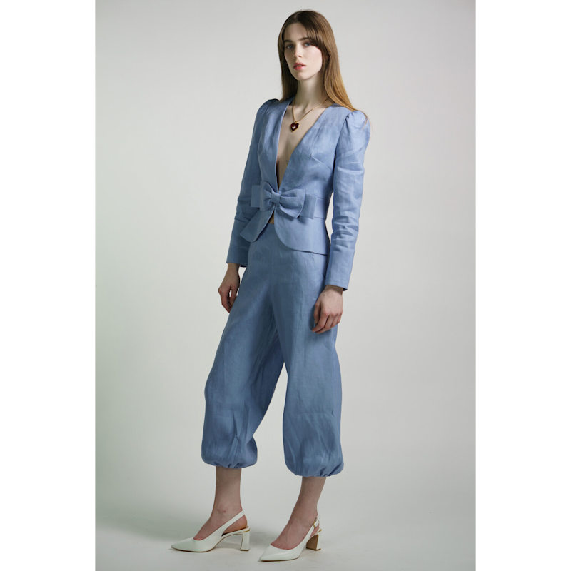 Thumbnail of Cornflower Linen Anais Jacket image