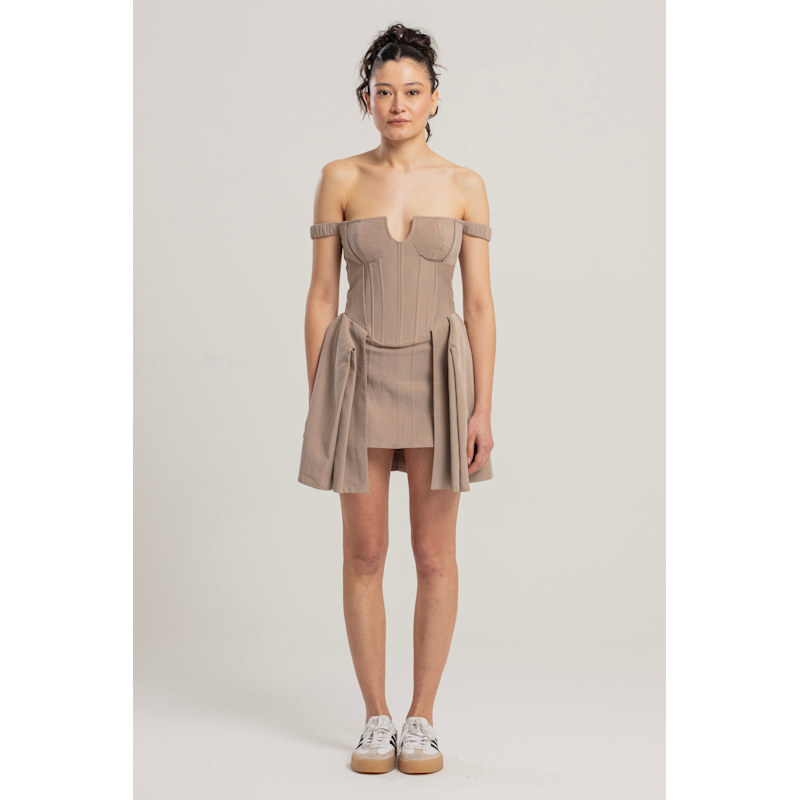 Thumbnail of Corset Dress - Moon Rock image