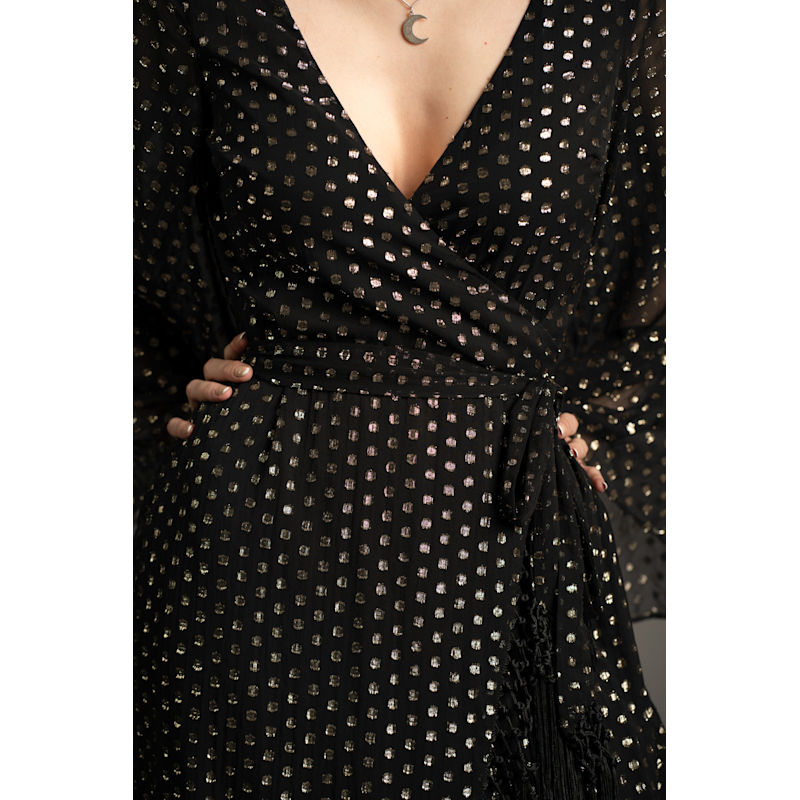 metallic silver dress cheap Silver Metallic Draped Long Dress XL