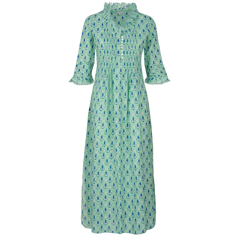 Thumbnail of Cotton Annabel Maxi Dress In Spearmint image