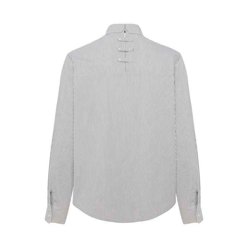 Thumbnail of Cotton Blend Striped Woven Shirt image