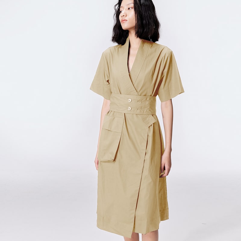 petite champagne dress for wedding with Sleeves Цвят:Почивам line floor length skirt CCSALE Royal Casual Princess Dress
