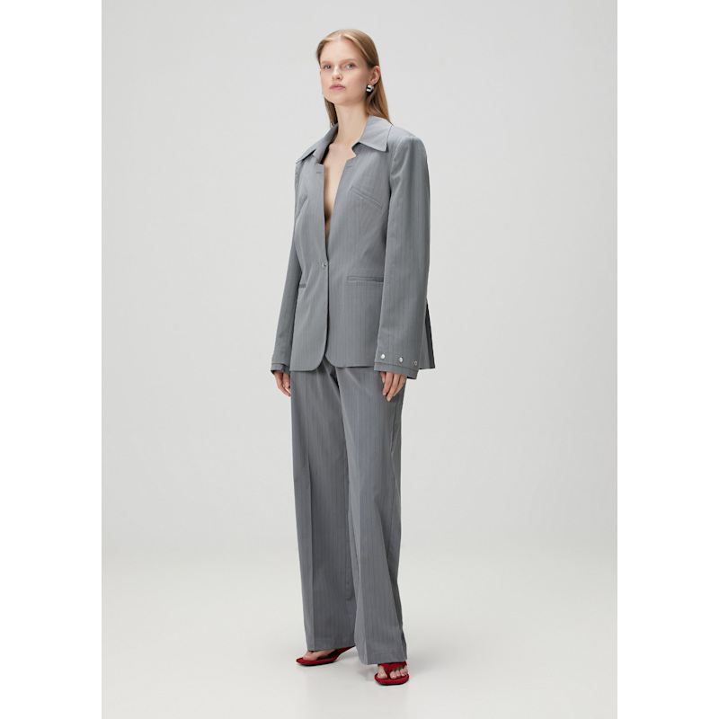 Thumbnail of Cotton Woven Jacket - Gray image
