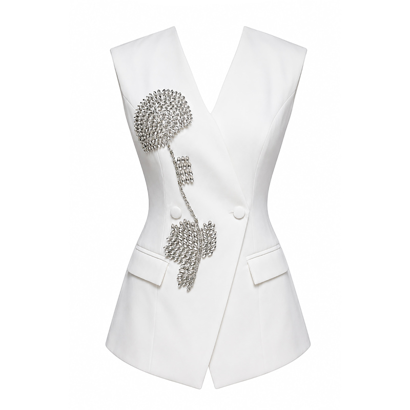 Thumbnail of Couture Hand Embellished Luxury Waistcoat image