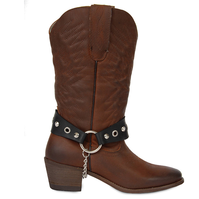 Thumbnail of Cowboy Coyote Brown Boots image