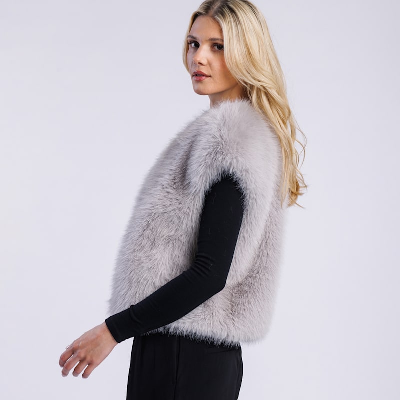 Thumbnail of Cozy Fake Fur Vest image