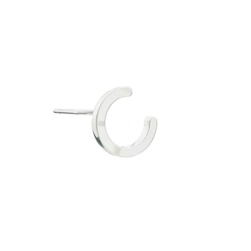 Thumbnail of Alphabet Stud Earring - Silver image