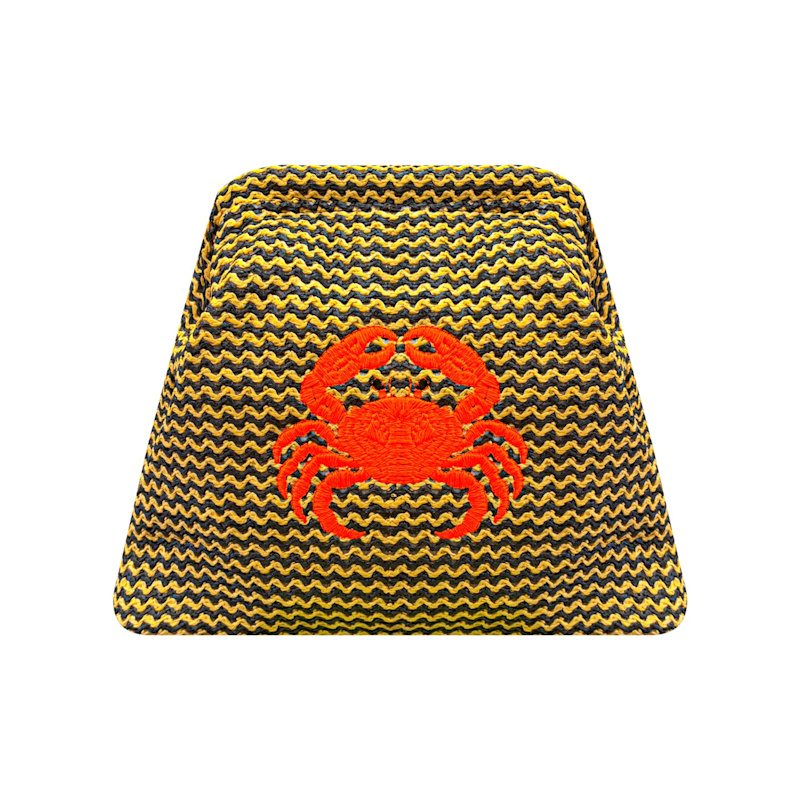 Thumbnail of Crab Neon Black Clutch image