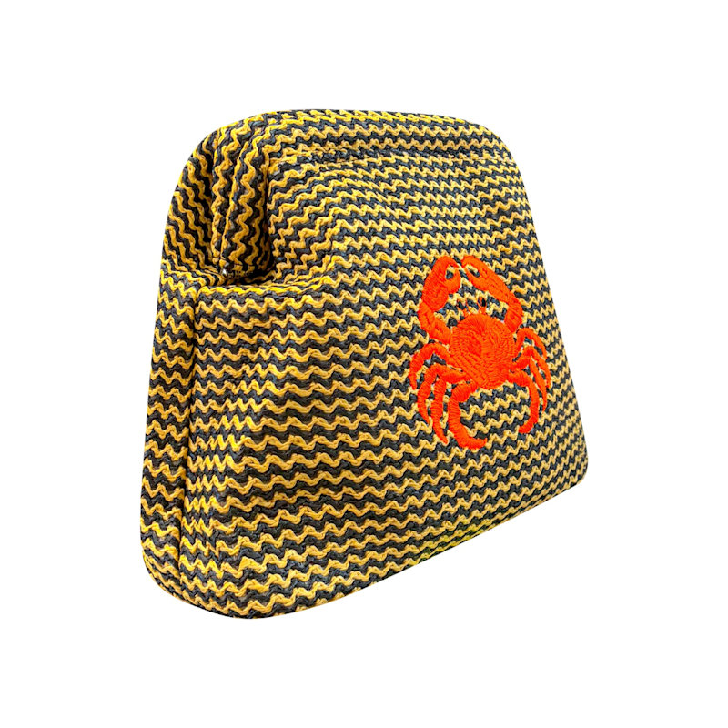 Thumbnail of Crab Neon Black Clutch image