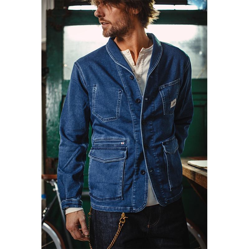 Fog Washed Chore Jacket 【LIDNM 25AW】 Fog Washed Chore Jacket 【LIDNM 25AW】