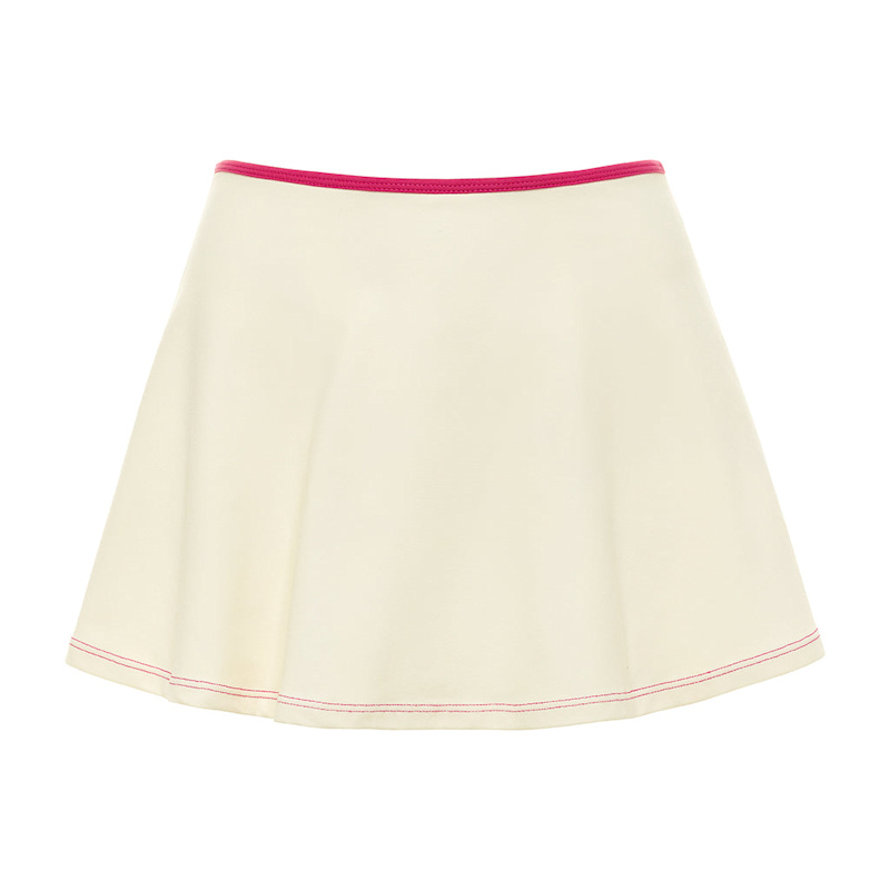 Thumbnail of Cream Raspberry Binded Ballet Skirt image
