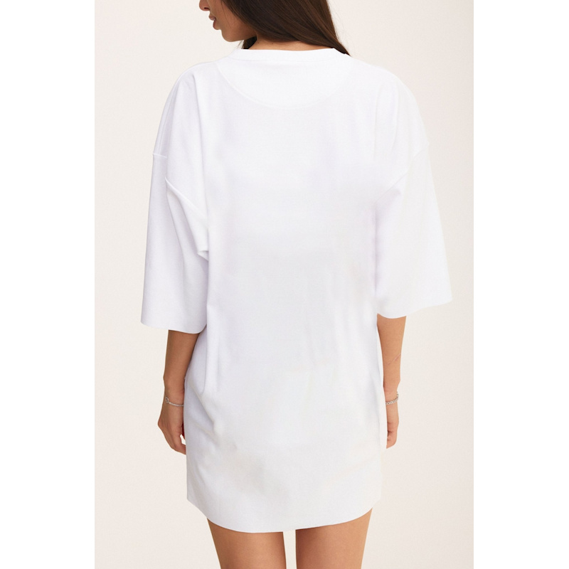 Thumbnail of Oversized White T-Shirt - Croissants W image