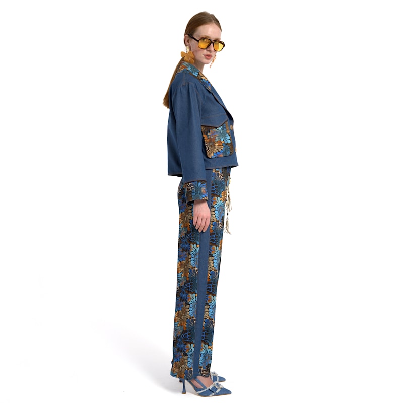 Thumbnail of Cropped Denim Jacket image