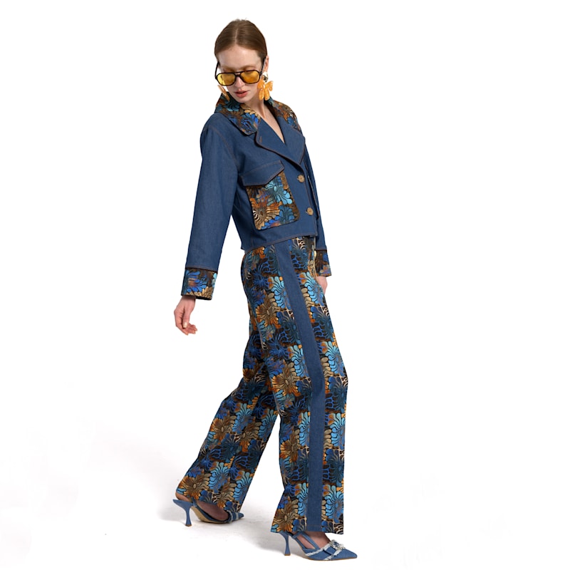 Thumbnail of Cropped Denim Jacket image