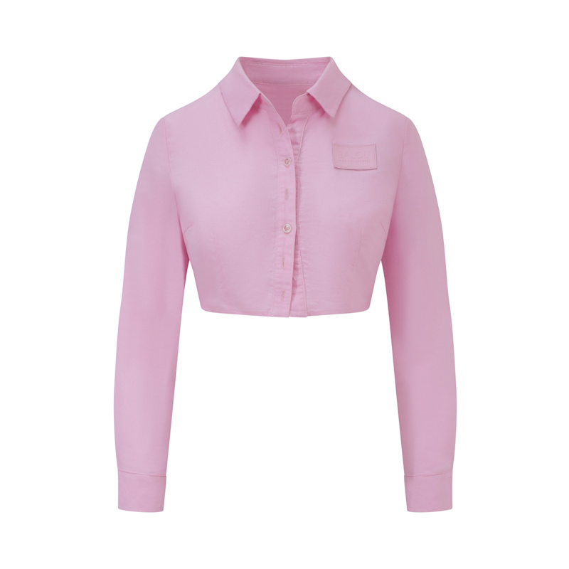 Thumbnail of Cropped Shirt Candy Pink image