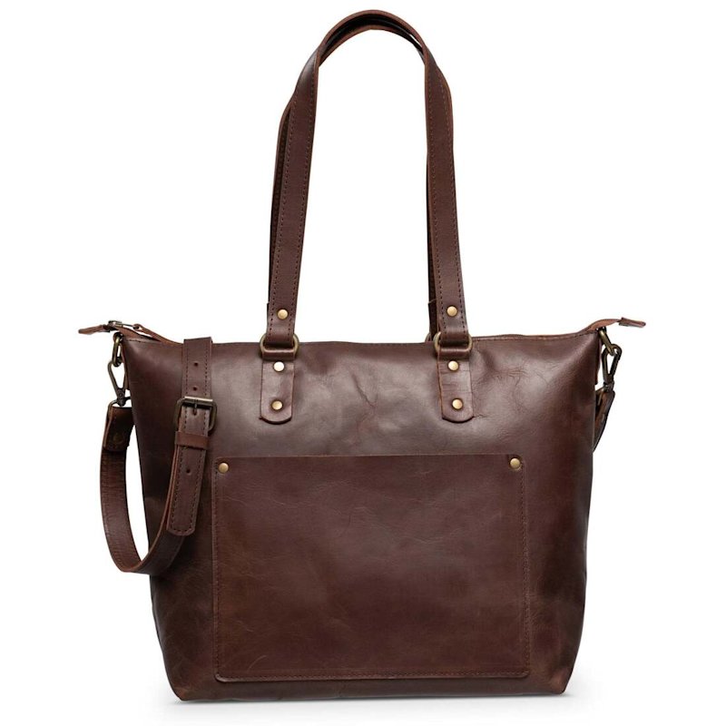 Thumbnail of Handmade Large Leather Tote Shoulder Bag image