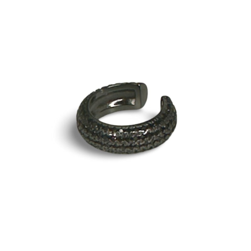 Thumbnail of Black Crystal Ear Cuff image