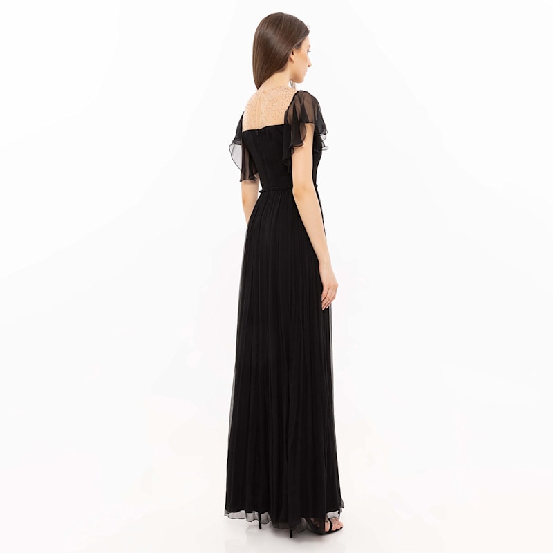 Thumbnail of Crystal-Embellished Silk Dress image