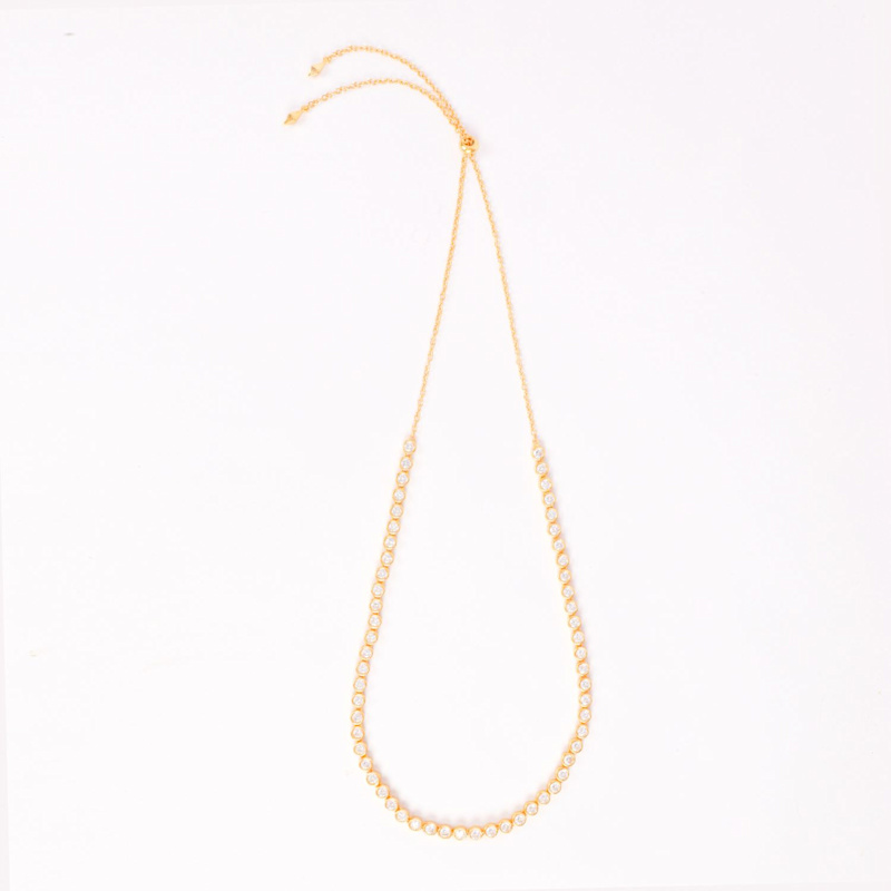 Thumbnail of Crystal Tennis Necklace image