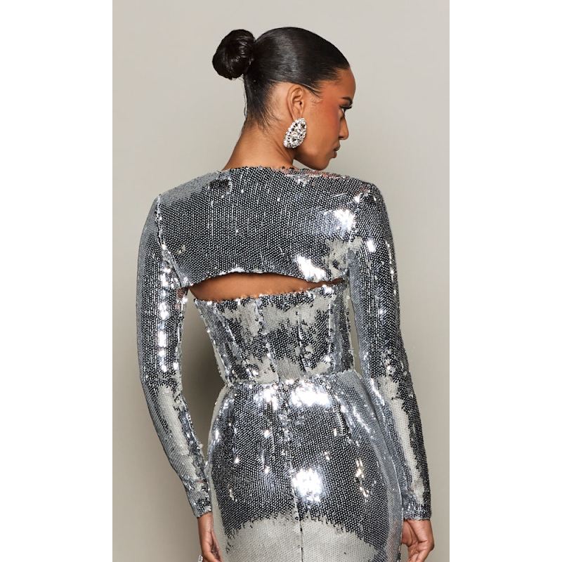 silver bolero jackets for evening dresses Black 3/4 Sleeve Satin Bolero Shrug Jacket Size Small