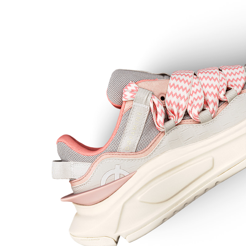 Thumbnail of DØPAMINE - Grey & Pink Trainer image